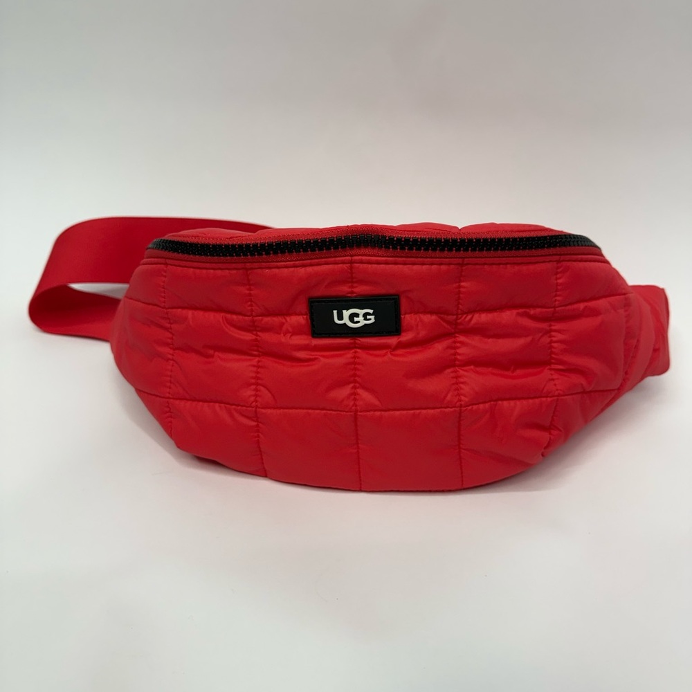 UGG Red Quilted Waist Bag